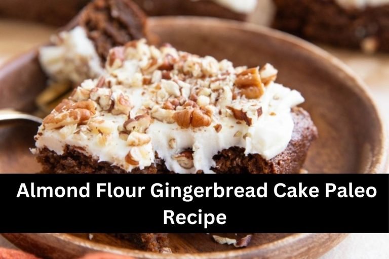 Almond Flour Gingerbread Cake Paleo Recipe