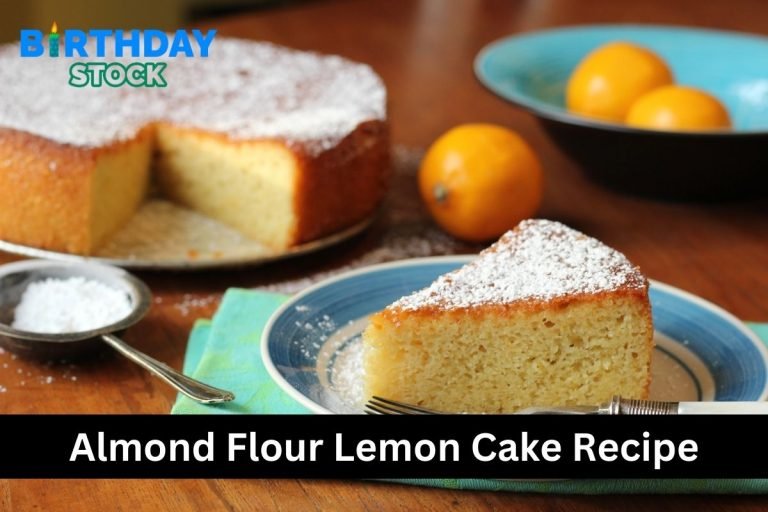 Almond Flour Lemon Cake Recipe