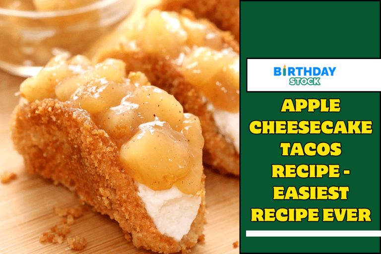 Apple Cheesecake Tacos Recipe - Easiest Recipe Ever