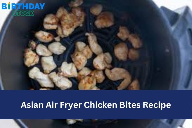 Asian Air Fryer Chicken Bites Recipe