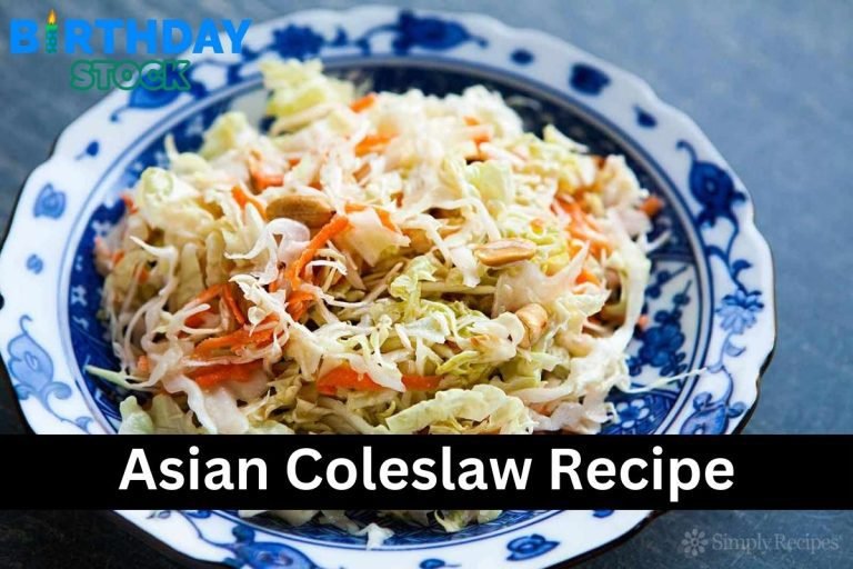 Asian Coleslaw Recipe
