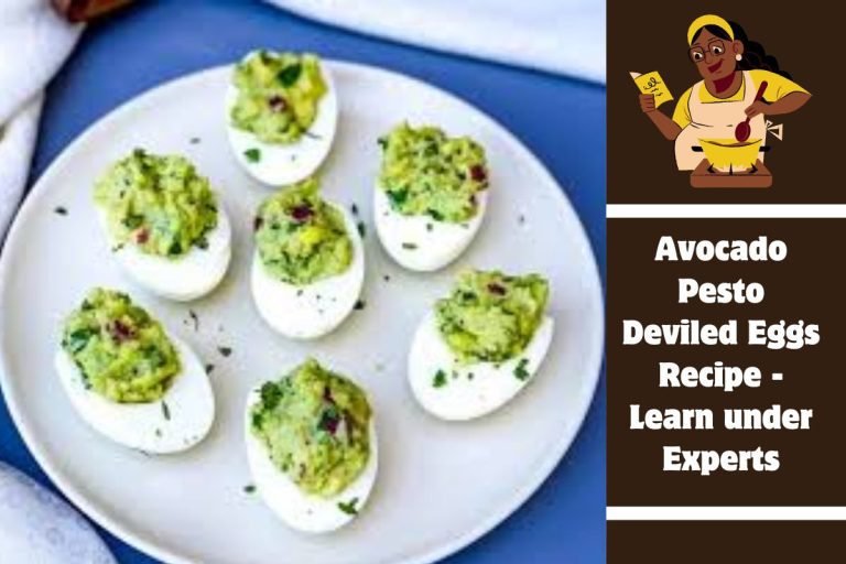 Avocado Pesto Deviled Eggs Recipe - Learn under Experts