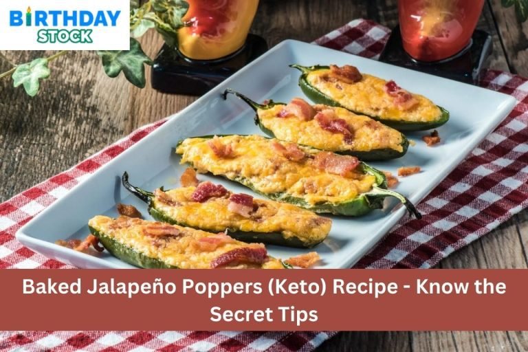 Baked Jalapeño Poppers (Keto) Recipe - Know the Secret Tips