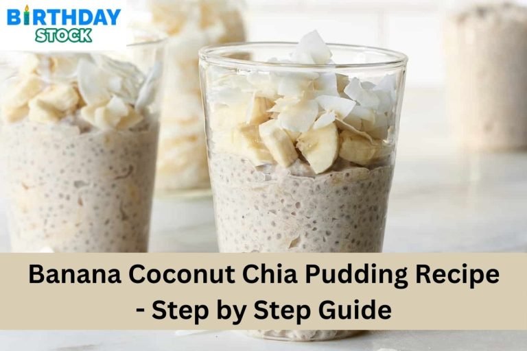 Banana Coconut Chia Pudding Recipe - Step by Step Guide