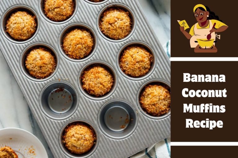 Banana Coconut Muffins Recipe