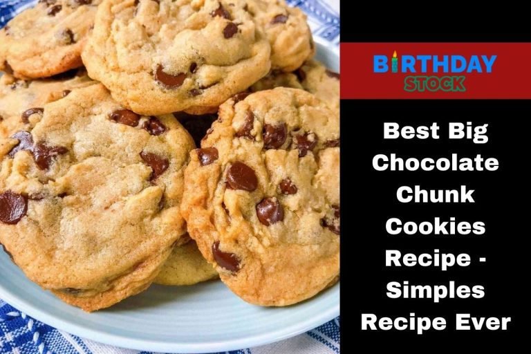 Best Big Chocolate Chunk Cookies Recipe - Simples Recipe Ever