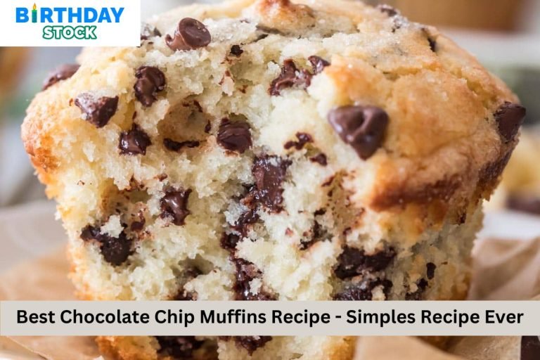 Best Chocolate Chip Muffins Recipe - Simples Recipe Ever