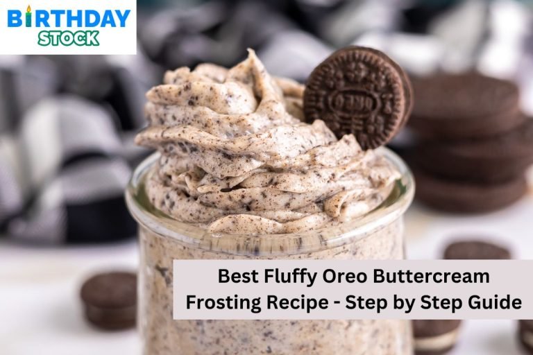 Best Fluffy Oreo Buttercream Frosting Recipe - Step by Step Guide
