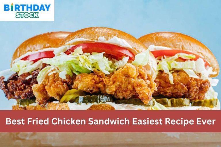 Best Fried Chicken Sandwich Easiest Recipe Ever