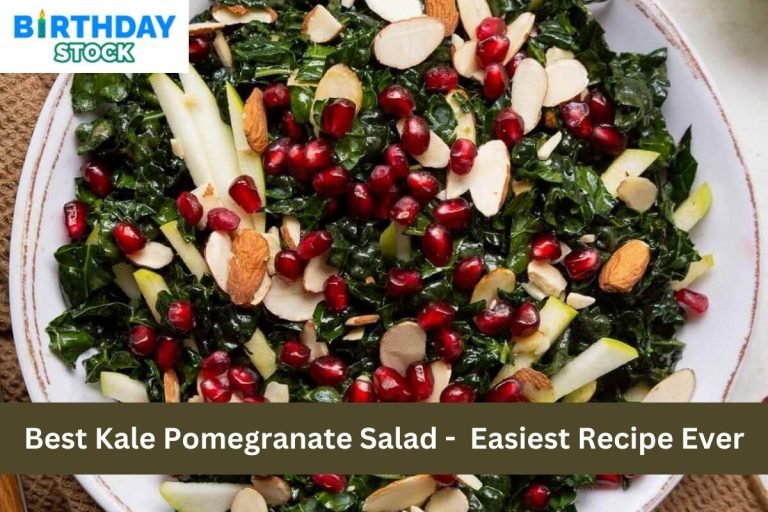 Best Kale Pomegranate Salad - Easiest Recipe Ever