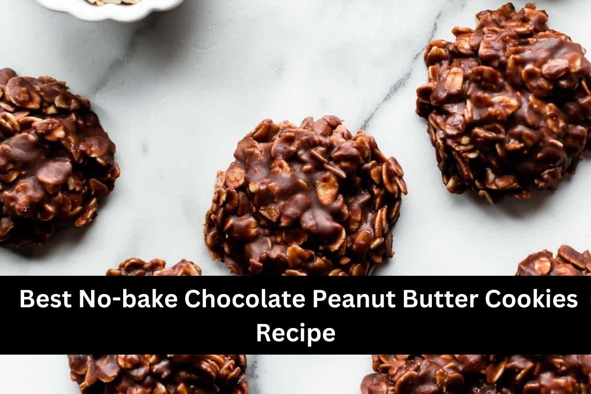 Best No-bake Chocolate Peanut Butter Cookies Recipe