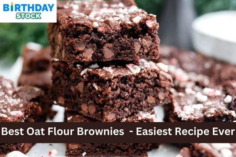 Best Oat Flour Brownies - Easiest Recipe Ever