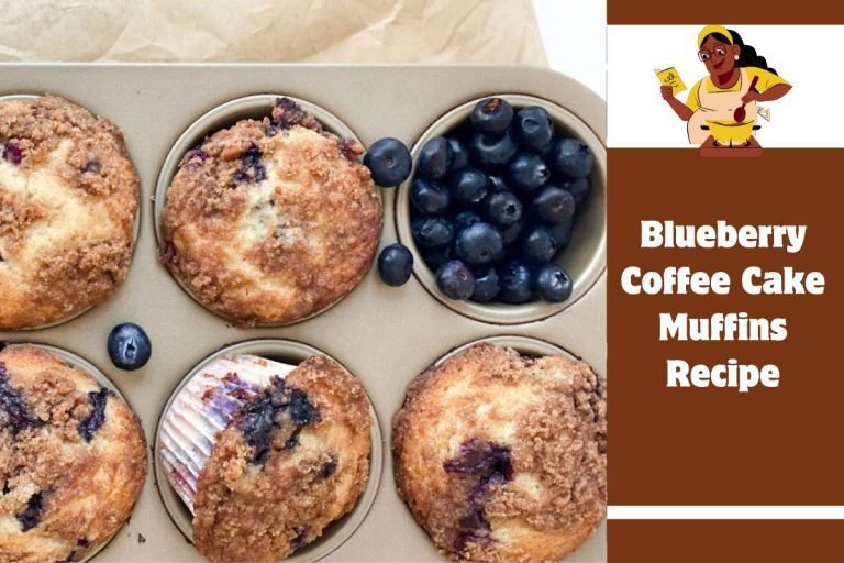 Blueberry Coffee Cake Muffins Recipe