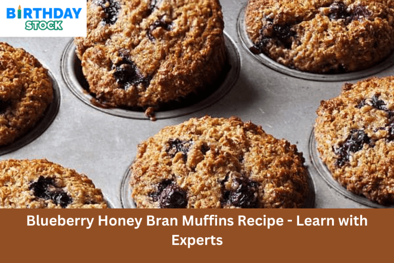 Blueberry Honey Bran Muffins Recipe - Learn with Experts