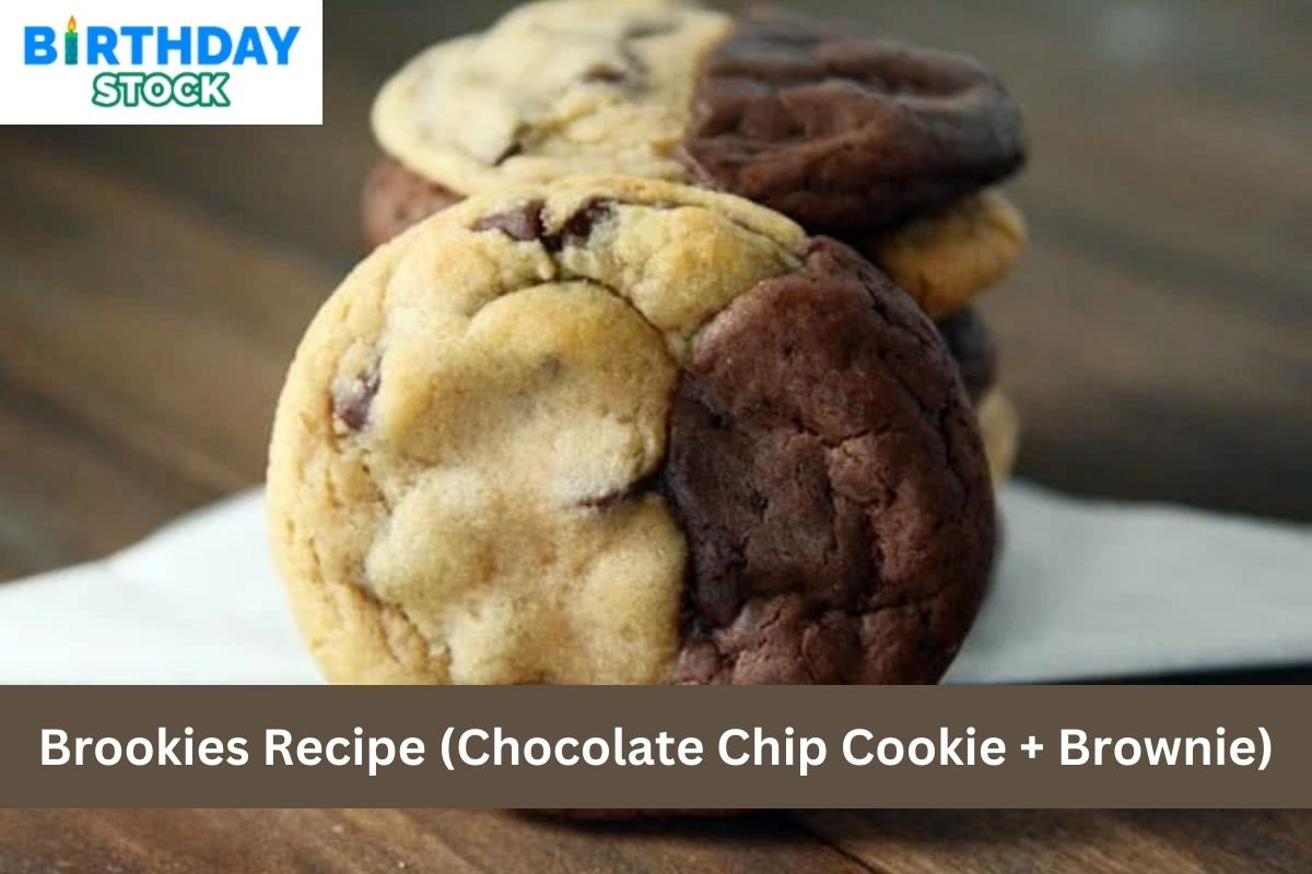 Brookies Recipe (Chocolate Chip Cookie + Brownie)