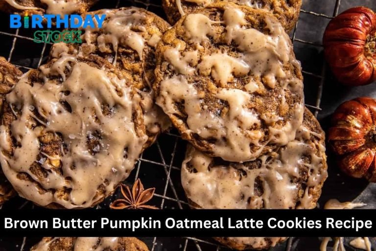 Brown Butter Pumpkin Oatmeal Latte Cookies Recipe