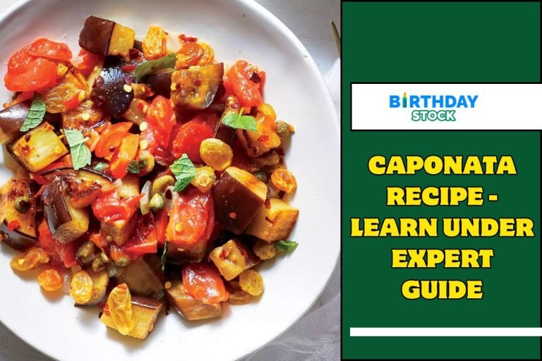 Caponata Recipe - Learn under Expert Guide