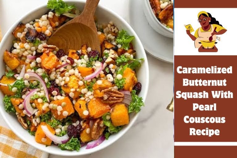 Caramelized Butternut Squash With Pearl Couscous Recipe