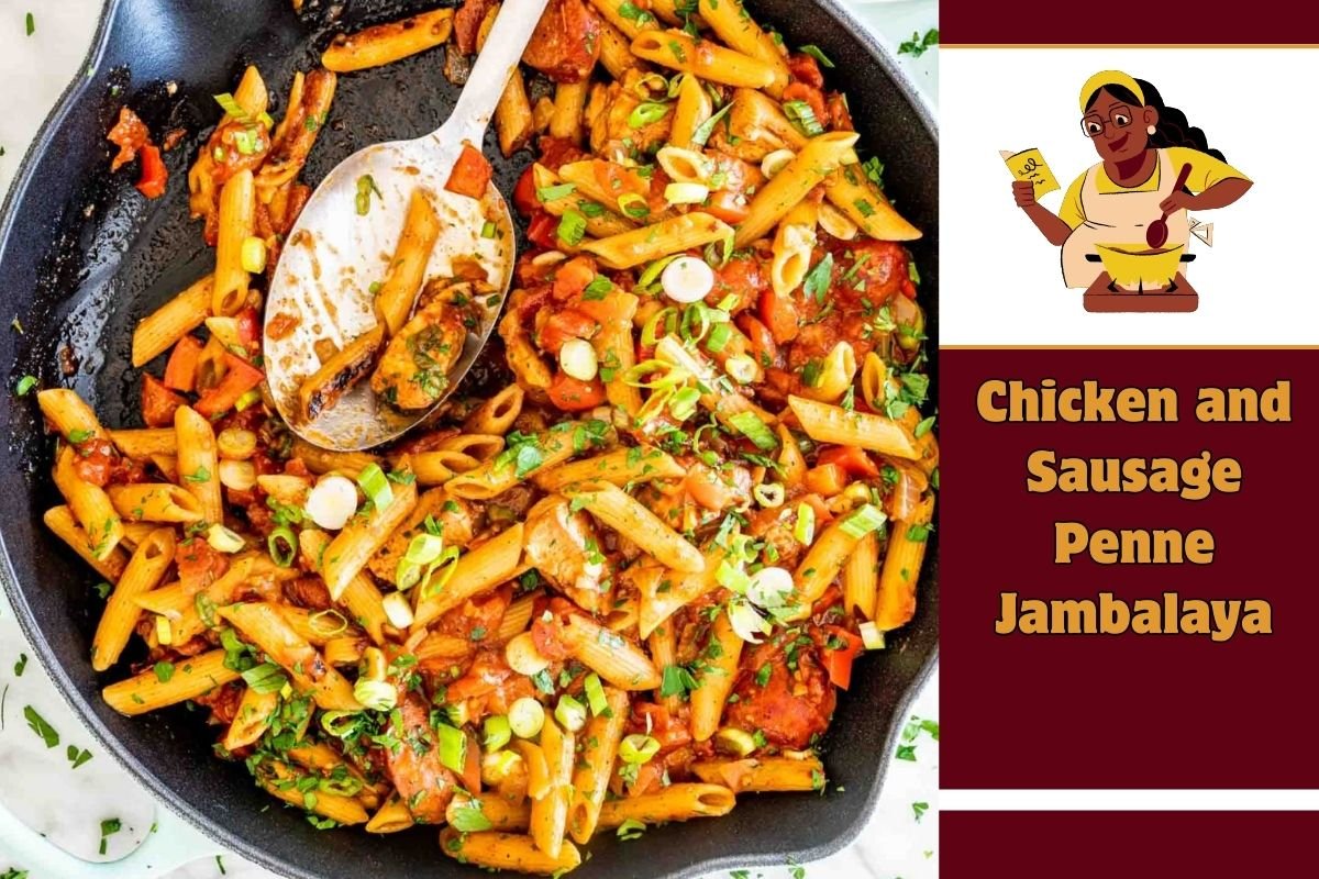 Chicken and Sausage Penne Jambalaya