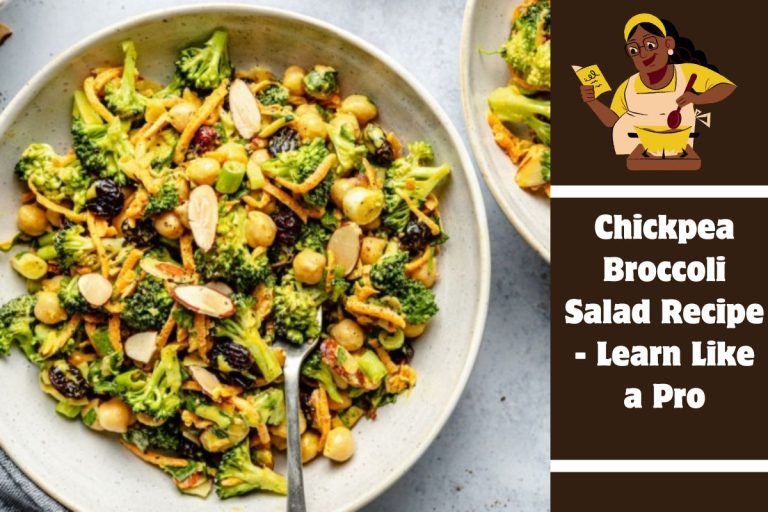 Chickpea Broccoli Salad Recipe - Learn Like a Pro