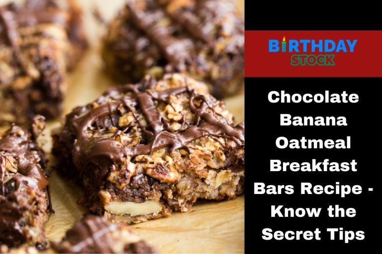 Chocolate Banana Oatmeal Breakfast Bars Recipe - Know the Secret Tips