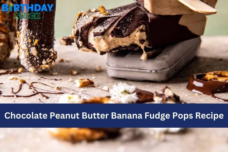 Chocolate Peanut Butter Banana Fudge Pops Recipe