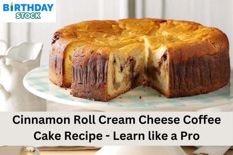 Cinnamon Roll Cream Cheese Coffee Cake Recipe - Learn like a Pro