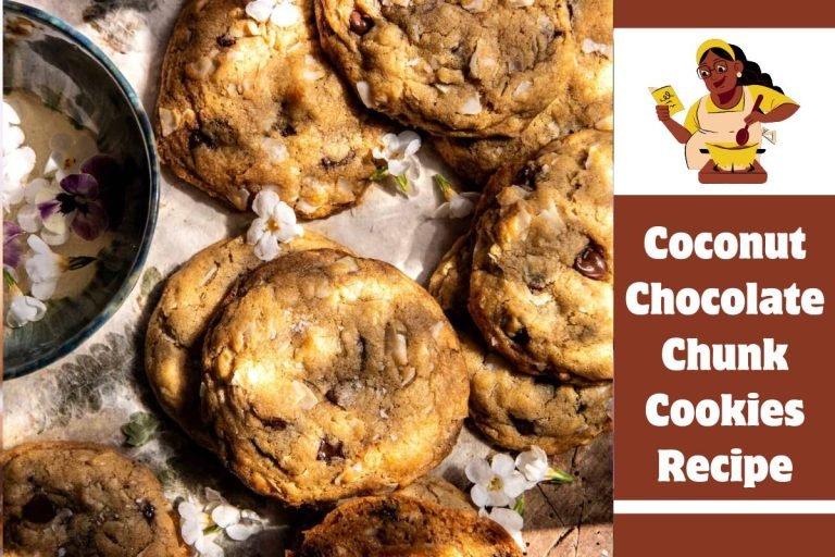 Coconut Chocolate Chunk Cookies Recipe