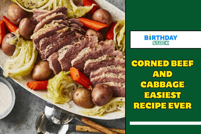 Corned Beef And Cabbage Easiest Recipe Ever