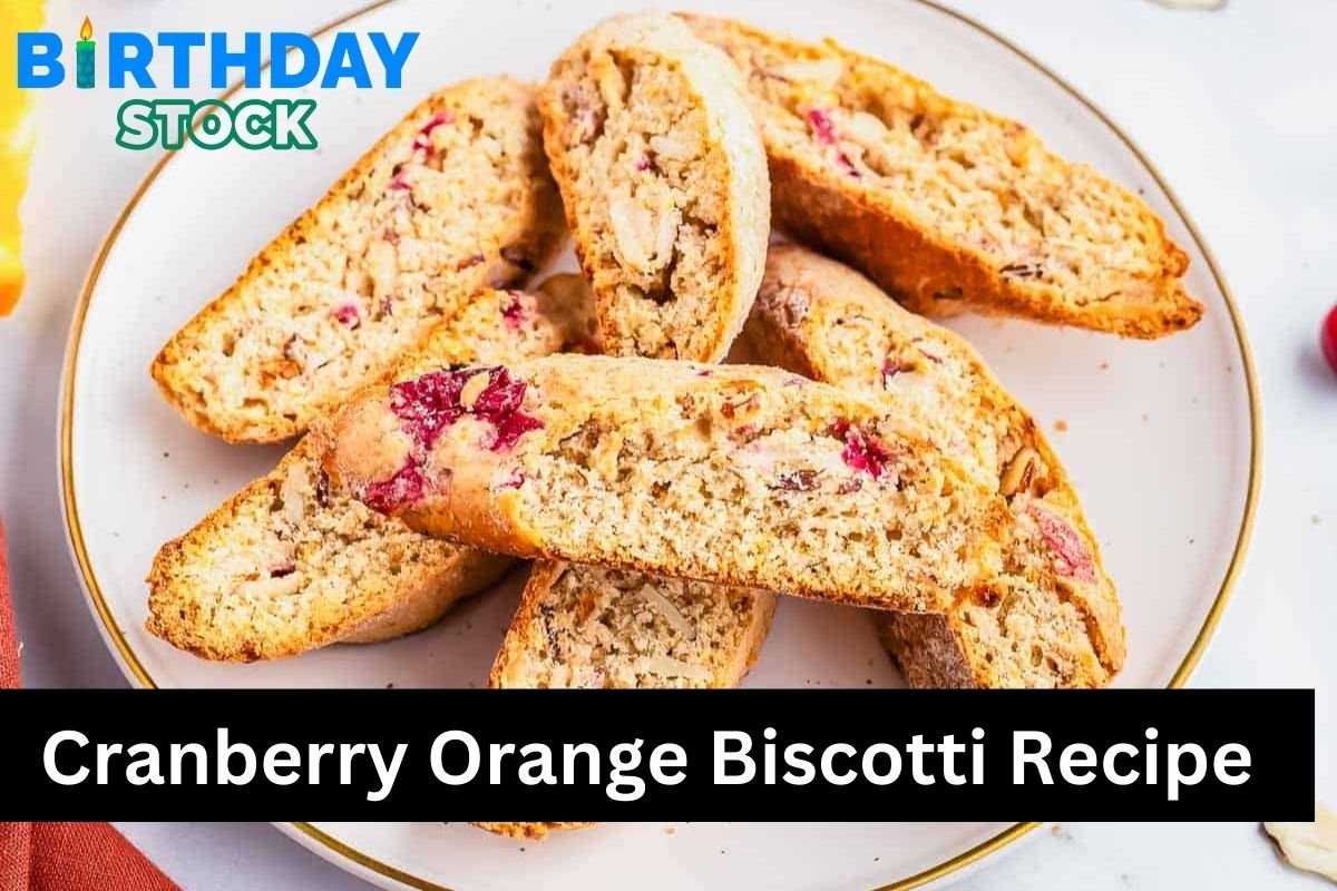 Cranberry Orange Biscotti Recipe