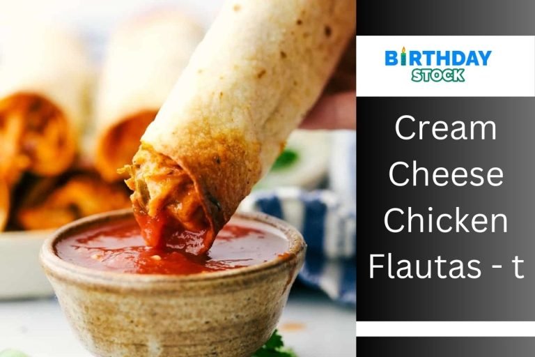 Cream Cheese Chicken Flautas -