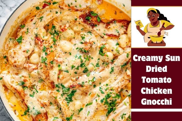 Creamy Sun Dried Tomato Chicken Gnocchi