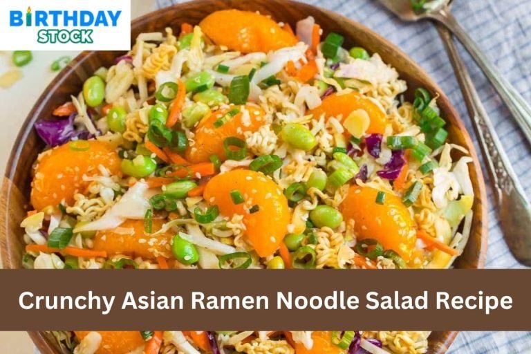 Crunchy Asian Ramen Noodle Salad Recipe