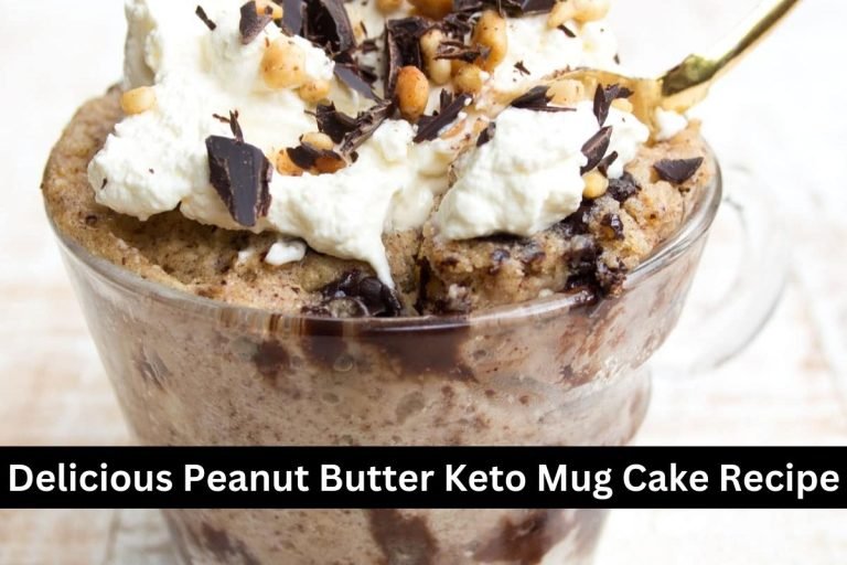 Delicious Peanut Butter Keto Mug Cake Recipe