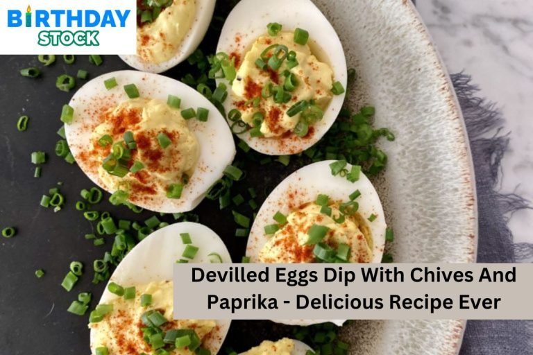Devilled Eggs Dip With Chives And Paprika - Delicious Recipe Ever