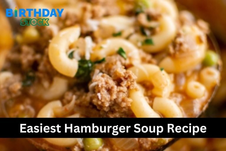 Easiest Hamburger Soup Recipe
