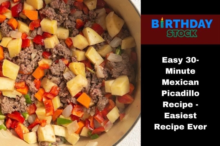 Easy 30-Minute Mexican Picadillo Recipe - Easiest Recipe Ever