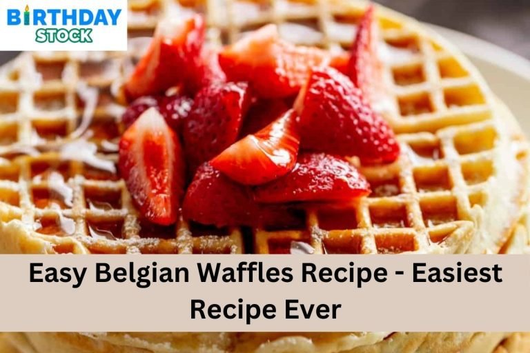 Easy Belgian Waffles Recipe - Easiest Recipe Ever