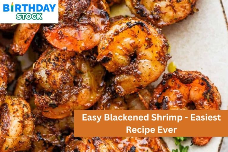 Easy Blackened Shrimp - Easiest Recipe Ever
