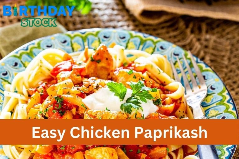 Easy Chicken Paprikash