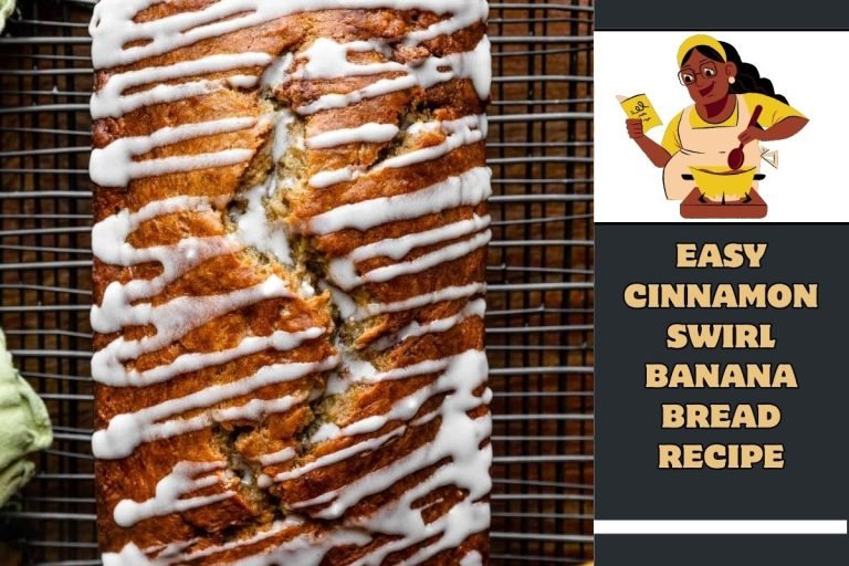 Easy Cinnamon Swirl Banana Bread Recipe