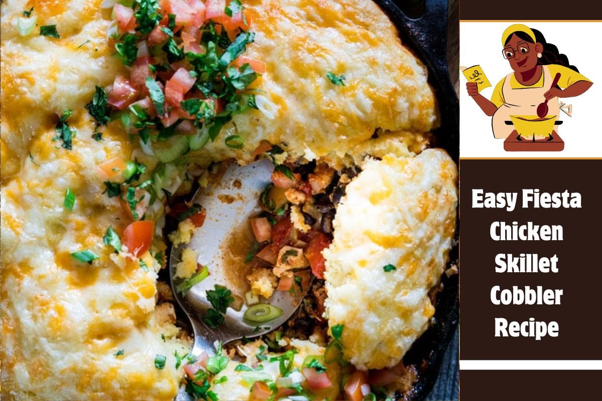 Easy Fiesta Chicken Skillet Cobbler Recipe