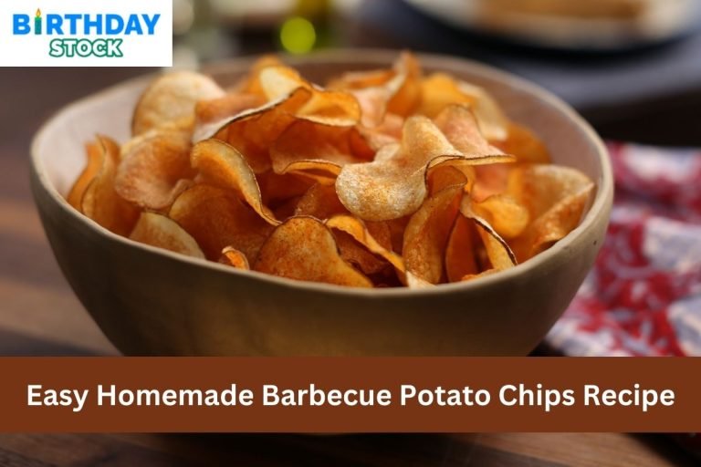 Easy Homemade Barbecue Potato Chips Recipe