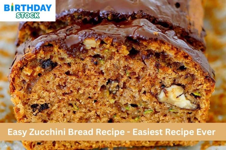 Easy Zucchini Bread Recipe - Easiest Recipe Ever