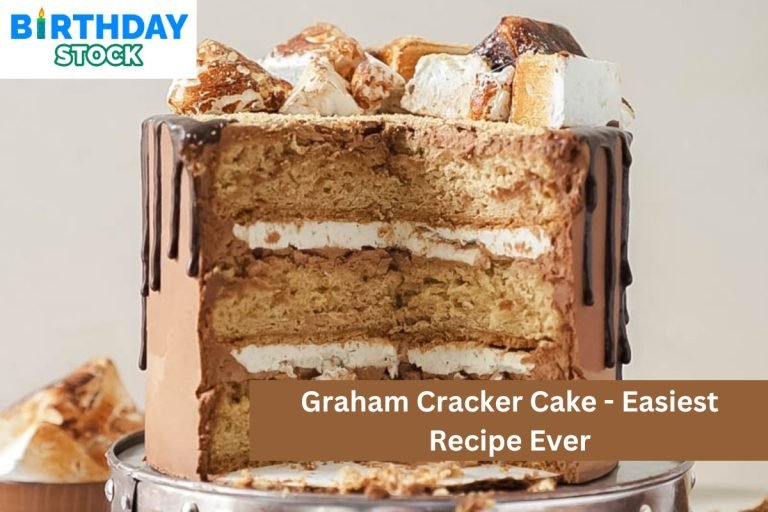 Graham Cracker Cake - Easiest Recipe Ever