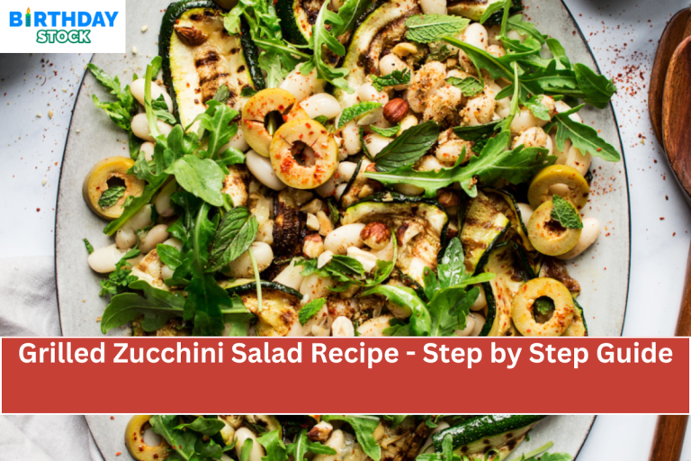 Grilled Zucchini Salad Recipe - Step by Step Guide