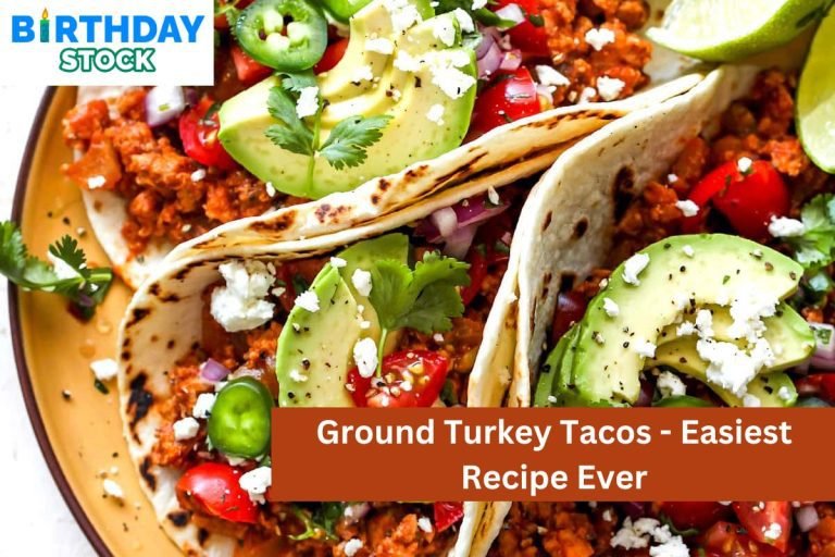 Ground Turkey Tacos - Easiest Recipe Ever