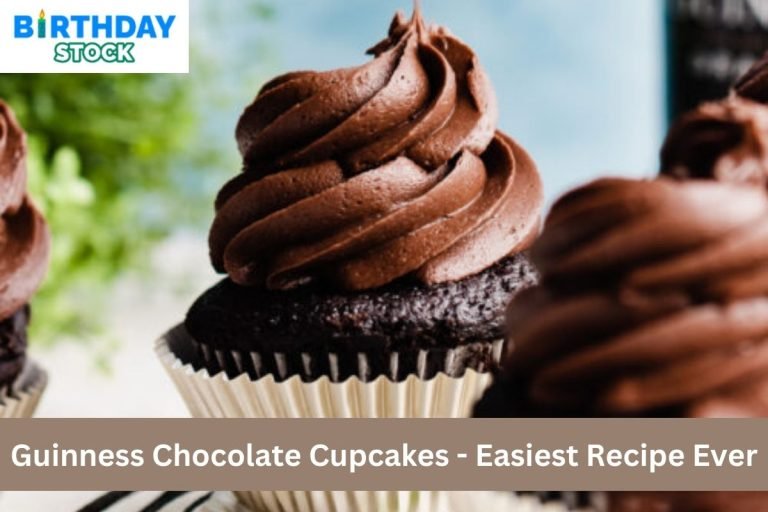 Guinness Chocolate Cupcakes - Easiest Recipe Ever