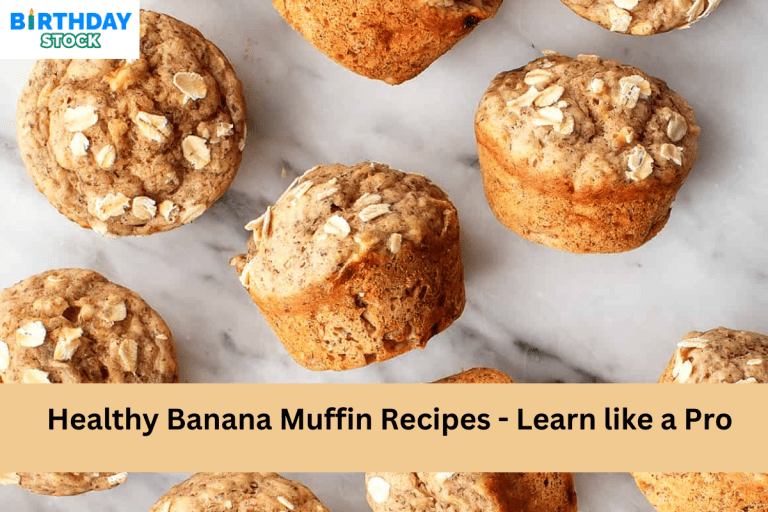 Healthy Banana Muffin Recipes - Learn like a Pro