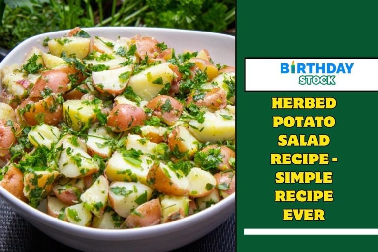 Herbed Potato Salad Recipe - Simple Recipe Ever